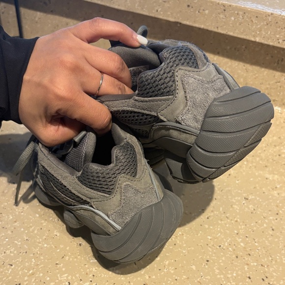 Adidas Charcoal Athletic Shoes - Picture 8 of 9